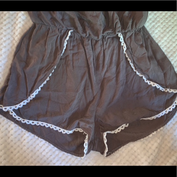 Brown Romper - Picture 3 of 5